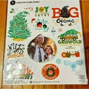 National Lampoons Christmas Vacation Window Clings Griswold